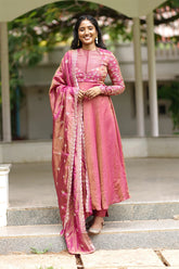 Kayal - Anarkali, Pant and Dupatta