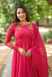 Darshana-Anarkali with dupatta