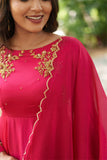 Darshana-Anarkali with dupatta