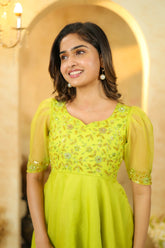 Valentina - Lime Green